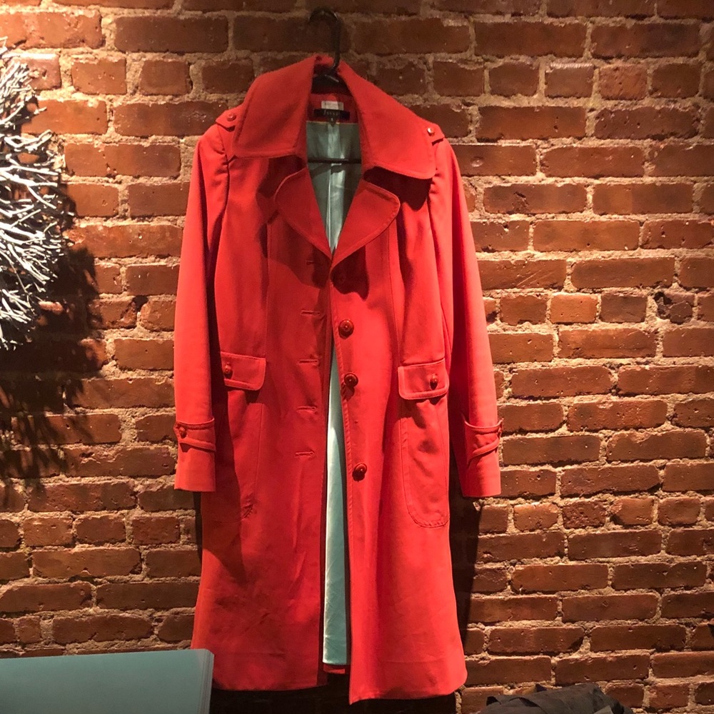Kate spade red-orange coat / jacket